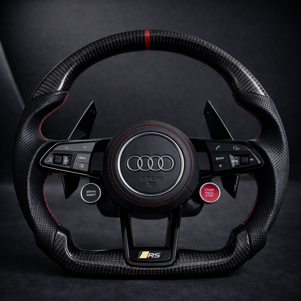 Audi Performance Lenkrad – Carbon Edition mit R8-Tasten