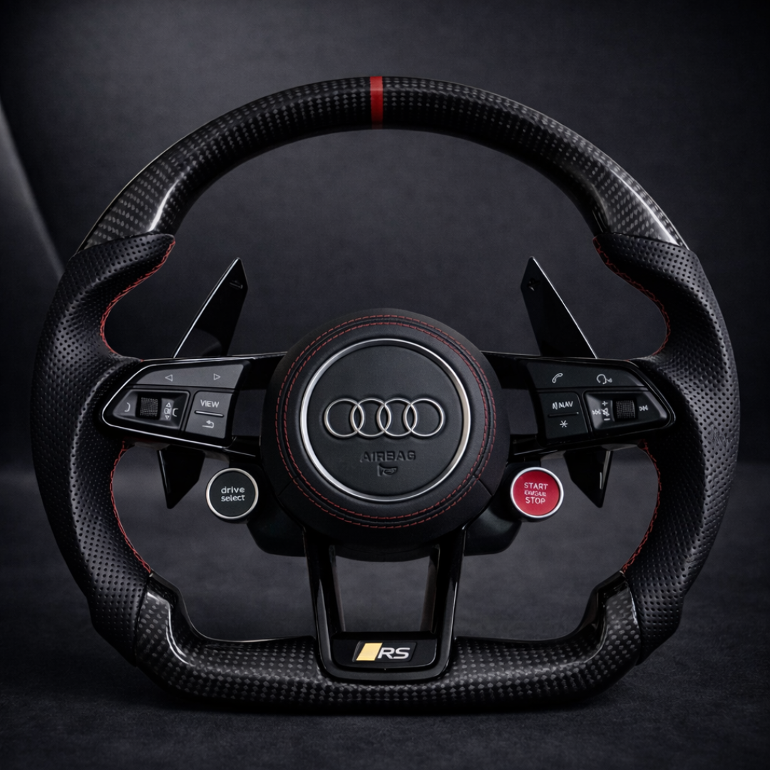 Audi Performance Lenkrad – Carbon Edition mit R8-Tasten
