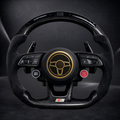 Audi Performance Lenkrad – Carbon & Alcantara Edition mit LED-Anzeige & R8-Tasten