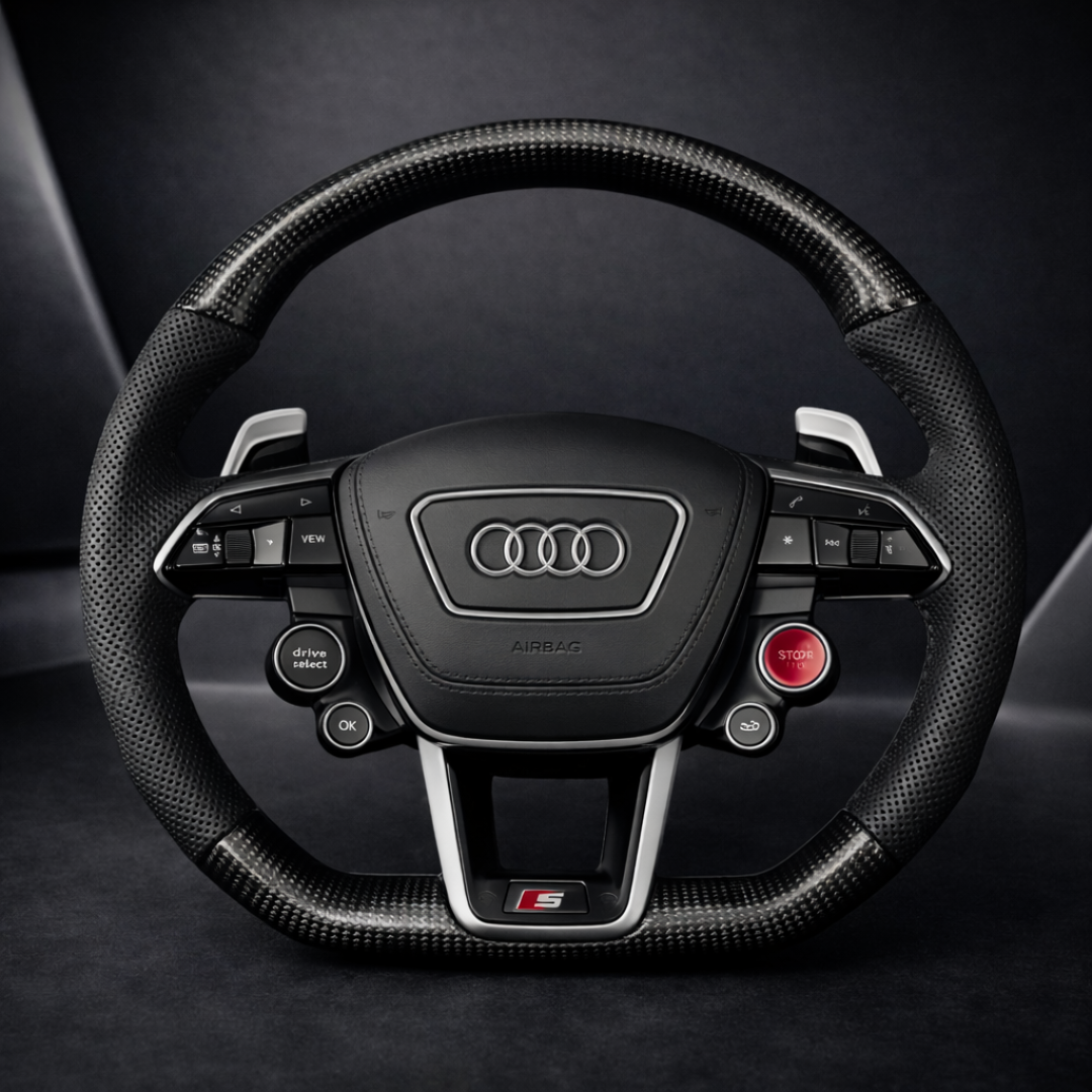 Audi Performance Lenkrad – Carbon Edition mit R8-Tasten
