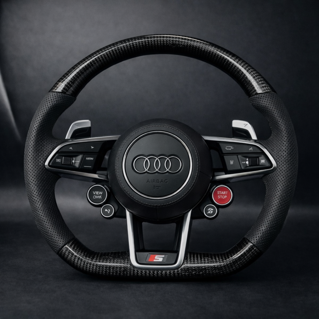 Audi Performance Lenkrad – Carbon Edition mit R8-Tasten