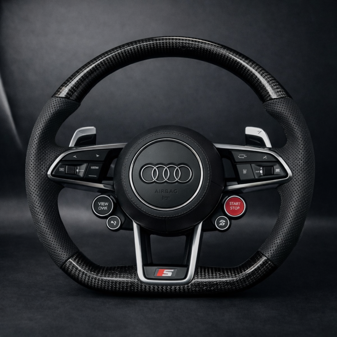 Audi Performance Lenkrad – Carbon Edition mit R8-Tasten